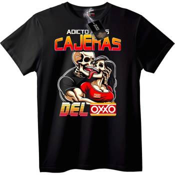 NOONEBRAND Адикт към касиерките на OXXO - 2XL, Black