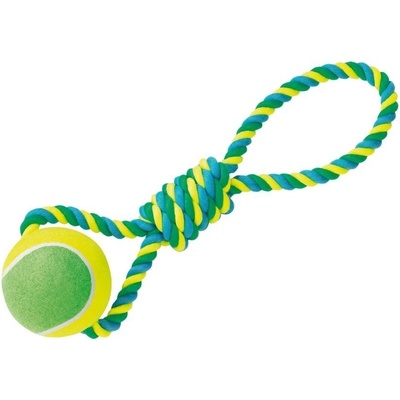 Nobby Rope Toy XXL tenisák s lanem 12 cm