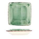 Gural Porselen - Green Дълбока квадратна чиния 19x19cm. (NBNORD19X19CK50YS) (0180500)
