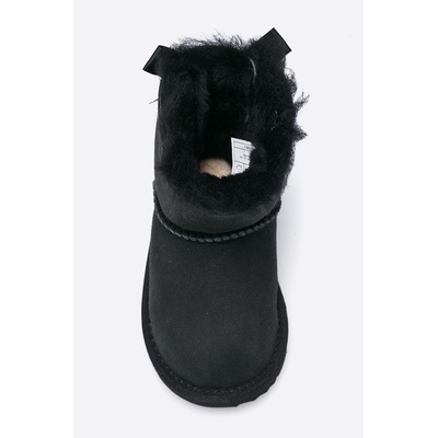 UGG - Обувки dziecięce Mini Bailey Bow II (1017397T.BLK)
