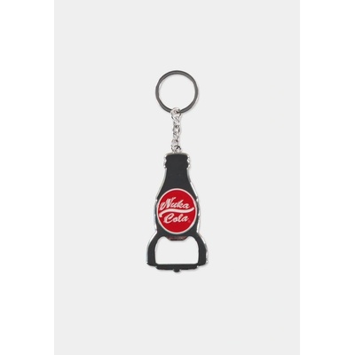 Prívesok na kľúče Fallout Metal Keychain Nuka Cola Bottlecap