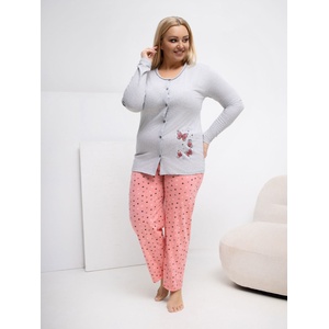 Forever Pink Дамска пижама модел 509.99P Forever Pink цвят сив