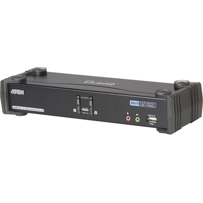 Aten CS-1782A 2-Port DVI USB 2.0 KVMP Switch, 7.1 Surround Sound, nVidia 3D