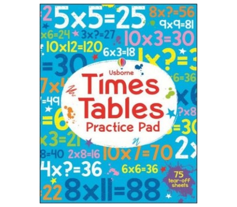 Times Tables Practice Pad