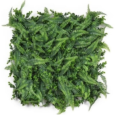 Umělá zelená stěna G21 Listo Ferns, 50x50 cm