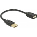 Delock USB 2.0 A-A Cable M/F 15cm 82457