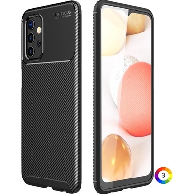 Samsung Galaxy A32 5G Удароустойчив Carbon Fiber Калъф и Протектор