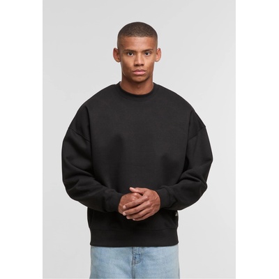 DEF Мъжки Пуловер DEF CREW Oversize Pullover jetblack XXLUB-DFCN150-20259 - Тъмносив, размер S
