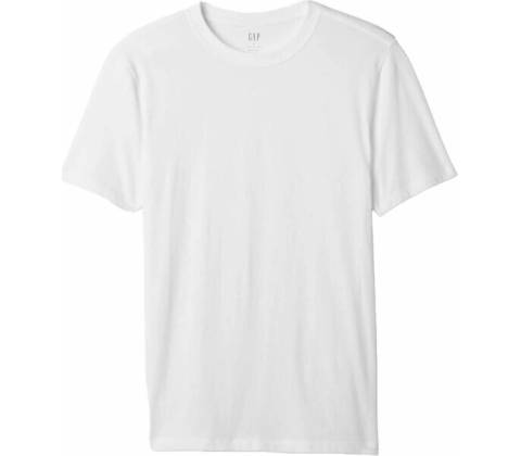 GAP V-EVERYDAY SOFT CREW SOLID bílá