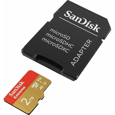 SanDisk microSDXC 2TB Extreme SDSQXAV-2T00-GN6MA – Zboží Živě