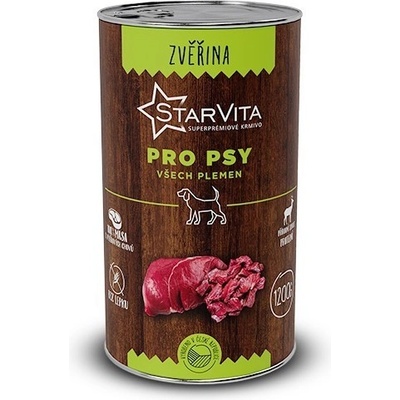 Starvita zvěřina mleté 1200 g