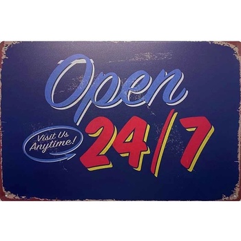 Ceduľa Open 24/7