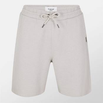 Firetrap Поларени къси панталони Firetrap Men's Waffle Fleece Jogger Shorts - Clay