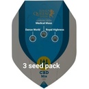 Royal Queen Seeds CBD Mix semena neobsahují THC 3 ks