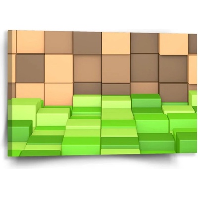 Sablio Obraz Blocks 3D - 60x40 cm