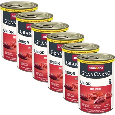 Animonda GranCarno Original Junior пуйка 6 x 400 г