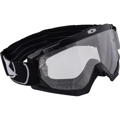 Oxford Assault Pro OX200 Glossy Black/Clear Мото очила