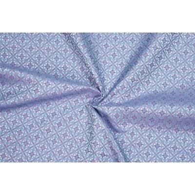 Brokát šlechtický, bílo-fuchsiovo-tyrkysový