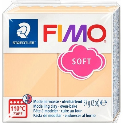 Fimo Effect Modelovacia hmota 57 g polymérová pastelovo broskyňová