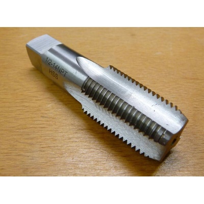 Kuželový strojní závitník NPT 1/2 x 14 HSS TT-NPTZ-1/2
