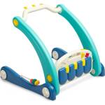 Caretero Toyz 2В1 Проходилка С Музикална Подложка Синя Caretero Toyz Проходилка