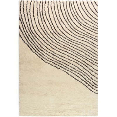 Universal Черен/бежов килим 160x230 cm Coastalina - Universal (47358)