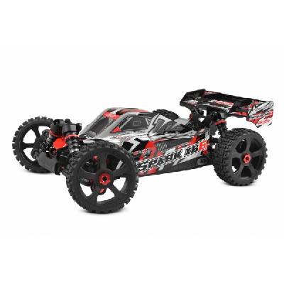 SPARK XB-6 - BUGGY 4WD - ROLLER šasi - bez elektroniky - červená TEAM CORALLY - RC_309132