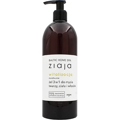 Ziaja Baltic Home Spa Vitality душ гел за лице, тяло и коса 500 мл