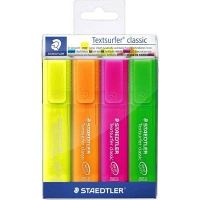 Staedtler Classic 364 4 rôzne farby 364 P WP4