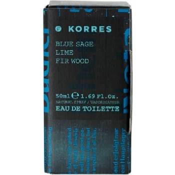 KORRES Blue Sage Lime Fir Wood EDT 50 ml