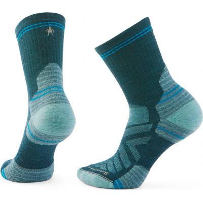 Smartwool Дамски туристически чорапи Smartwool Women's Hike Targeted Cushion Mid Crew Socks Walking socks - Twilight Blue - размер 34-37 (EU) (201-8943-0311)