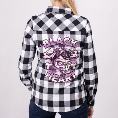 Black Heart BETTY RIZZO bílá