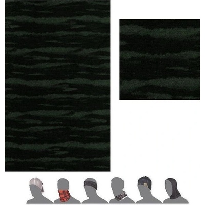 Sensor tube merino Impress šátek multifunkční černá/batik – Zboží Dáma