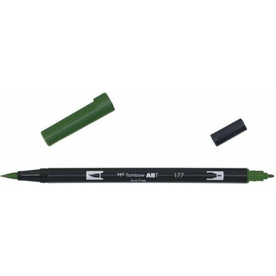 Oboustranný štětcový fix Tombow ABT DUAL - zelená Barva: 177 - Dark Jade