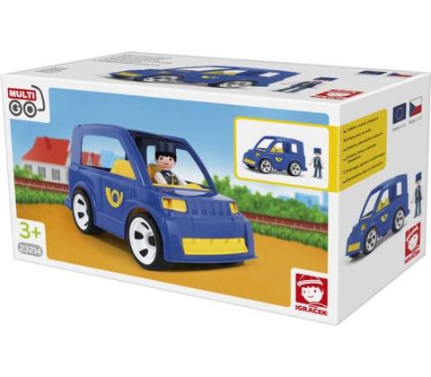 EFKO Igráček Poštovní auto s pošťákem