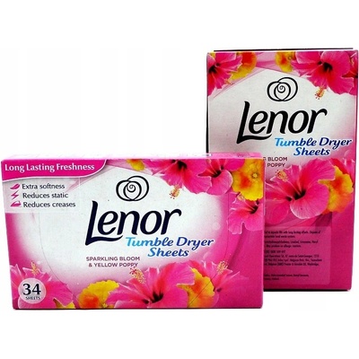 Lenor Vonné ubrousky do sušičky Pink Blossom 34 ks – Hledejceny.cz