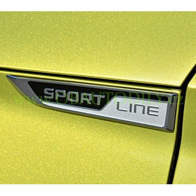 ŠKODA SUPERB III-BOČNÍ NÁPIS SPORTLINE original - levý 3V0853041A YG9 | Zboží Auto