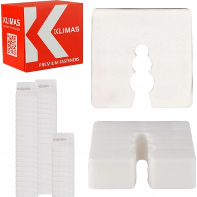 Plastová distančná podložka DW (50 ks) (1600) 2 mm (50 ks)
