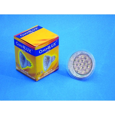 Omnilux 12V MR-16 GX-5.3 18xLED bílá 3000K