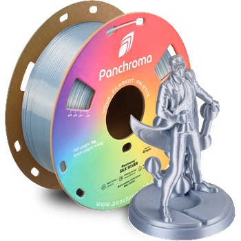 Polymaker Panchroma PLA Silk Silver - 1, 75 mm / 1000 g (CA03018)