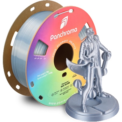 Polymaker Panchroma PLA Silk Silver - 1, 75 mm / 1000 g (CA03018)