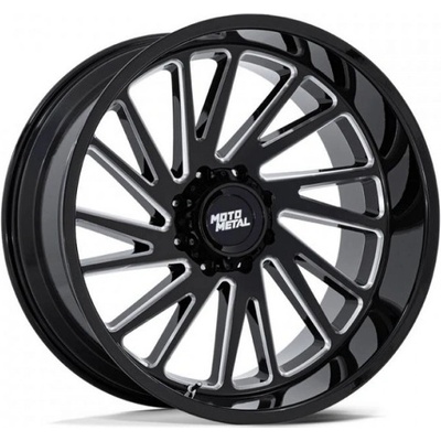 Moto Metal MO811 COMBAT 10x20 5x127 ET-18 gloss black milled