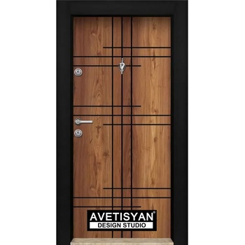 Image 1 of Haska Блиндирана врата Parkdor 05 Сарухан (цена без монтаж)