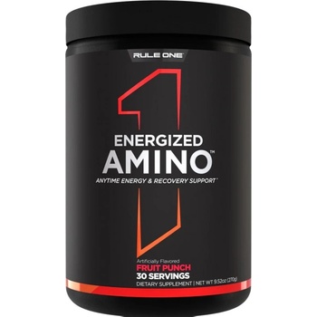 Rule 1 Energized Amino | with Natural Caffeine [270 грама] Плодов Пунш