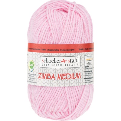 Pletací příze Schoeller+Stahl Zimba Medium EXP Barva: 8179 ROSE