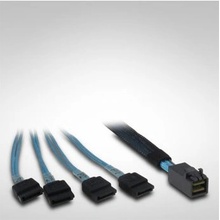 Inter Tech kabel Mini-SAS HD na 4x SATA 0,5m 88885003