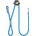 Skylotec Осигурителна примка Skylotec Tuner-Y Personal tether - Blue - размер One Size (314-0229-0111)