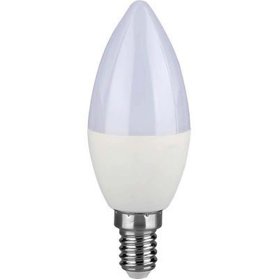 V-TAC LED žiarovka E14, C37, 2,9W, 250LM, 180° Denná biela