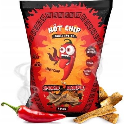 Chilli Strips 80 000 SHU SMOKED SCORPIO Zdravé Bez Lepku 80 g