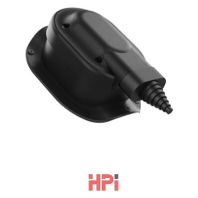 HPI Solární prostup set vysoký profil pro plechové tvarované krytiny černá